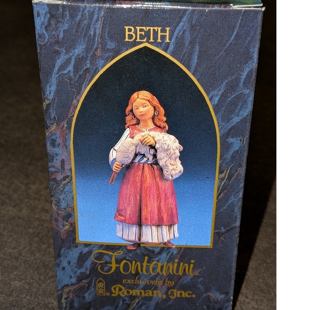 VTG Fontanini Beth Heirloom Nativity 5" Figurine 75511 Italy 1998 NIB